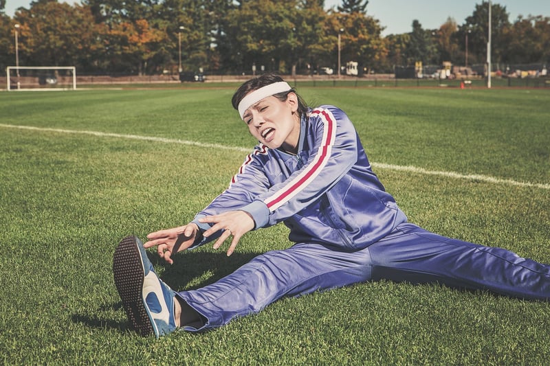 Fit Woman Exercising